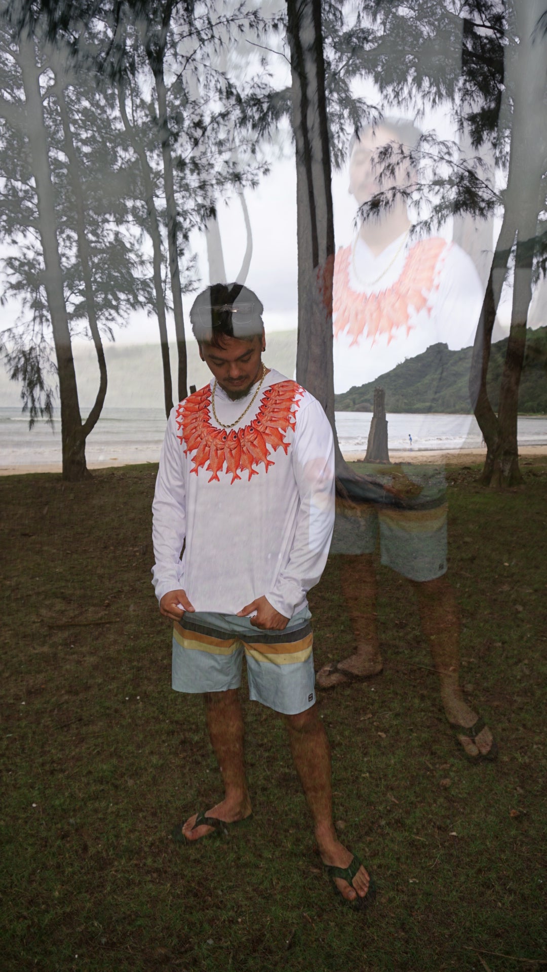 Menpachi Kui Lei Dry-Fit Longsleeve Hoodie